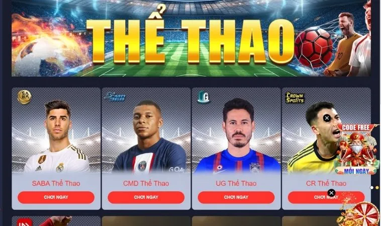 Cá Cược Thể Thao Tại 9Club Chinh Phục Mọi Kèo Đấu Lớn 1 Sảnh thể thao 9Club thiết kế giao diện đẹp, chuyên nghiệp