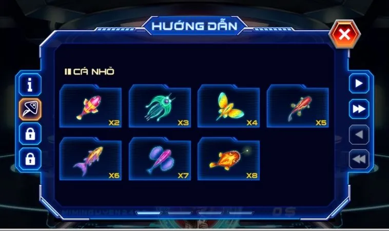 Tuyệt Chiêu Chơi Bắn Cá Men In Black Tại 9Club Bách Phát Bách Trúng 2 Các sinh vật trong game Bắn Cá Men In Black Tại 9Club