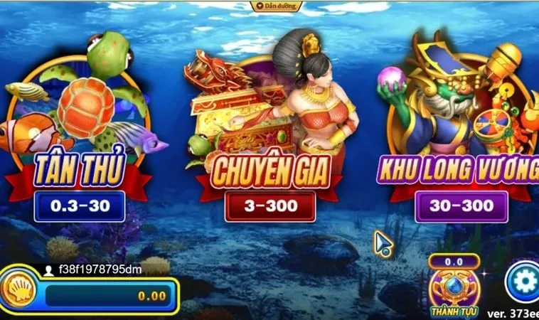 Các cấp độ chơi trong game Bắn Cá Rồng Tại 9Club