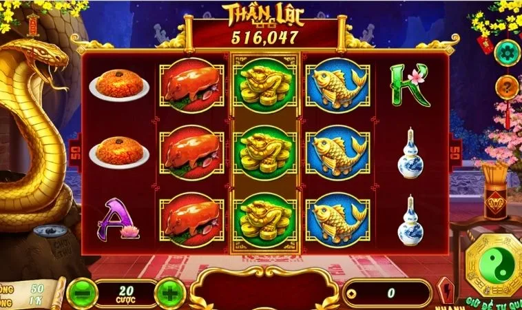 Đồ họa game Nổ Hũ Xin Xăm 9Club thiết kế đẹp, ấn tượng